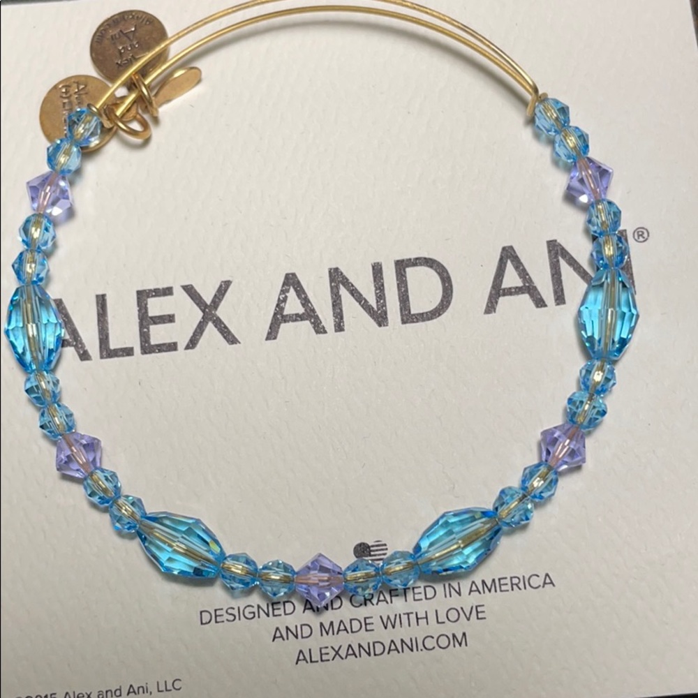 Alex and Ani vintage Swarovski bangle